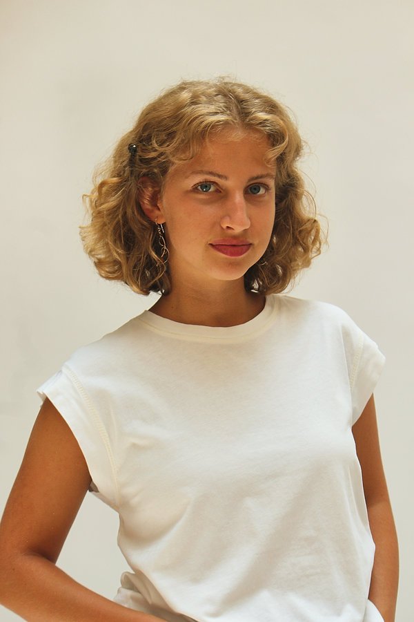 Camiseta sin mangas de algodón blanco - Imagen 5