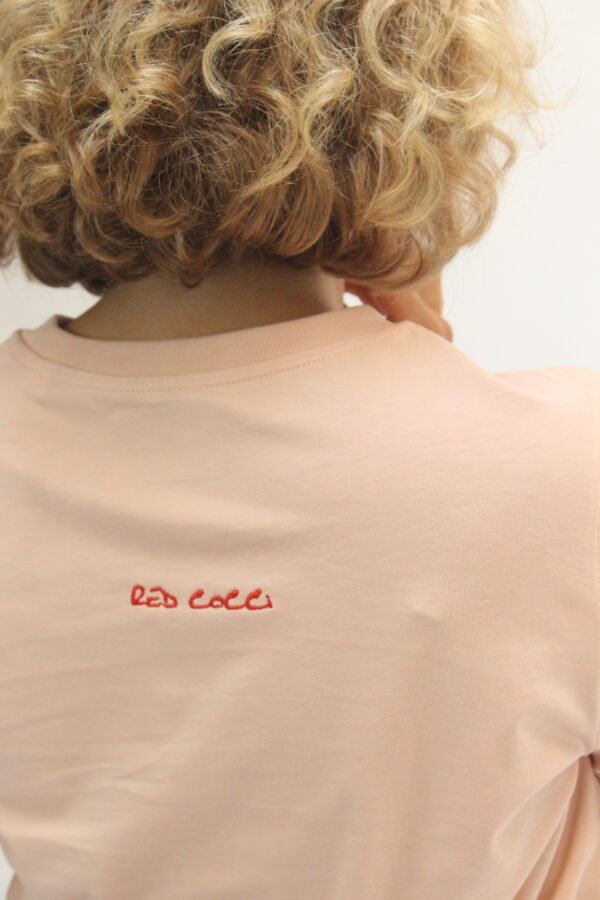 Camiseta Larga Esencial Melocotón - Imagen 5